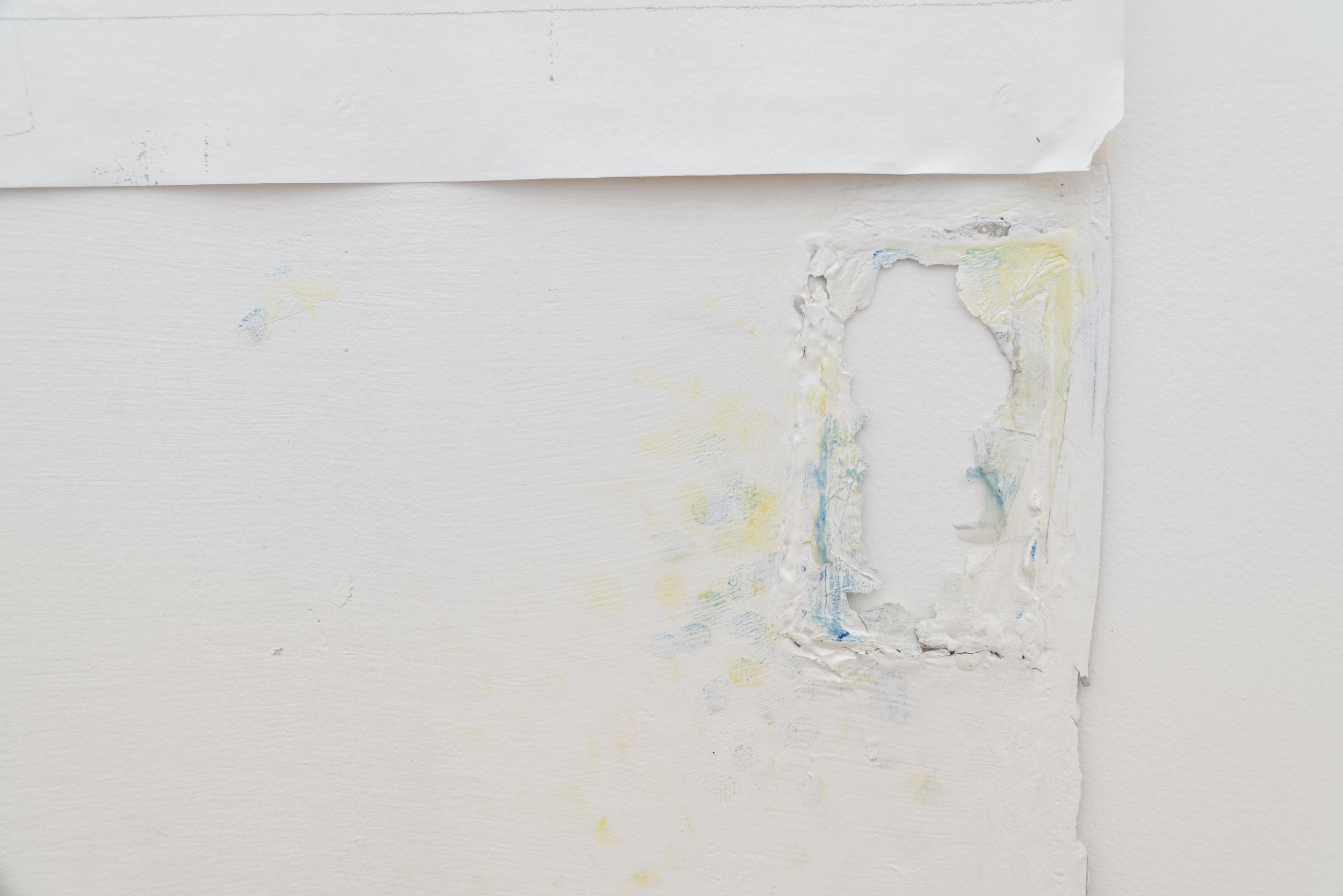 Ana Bidart registro de obra de la residencia mural.