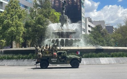 Desfile militar, 16 de septiembre 2025, Paseo de la Reforma.