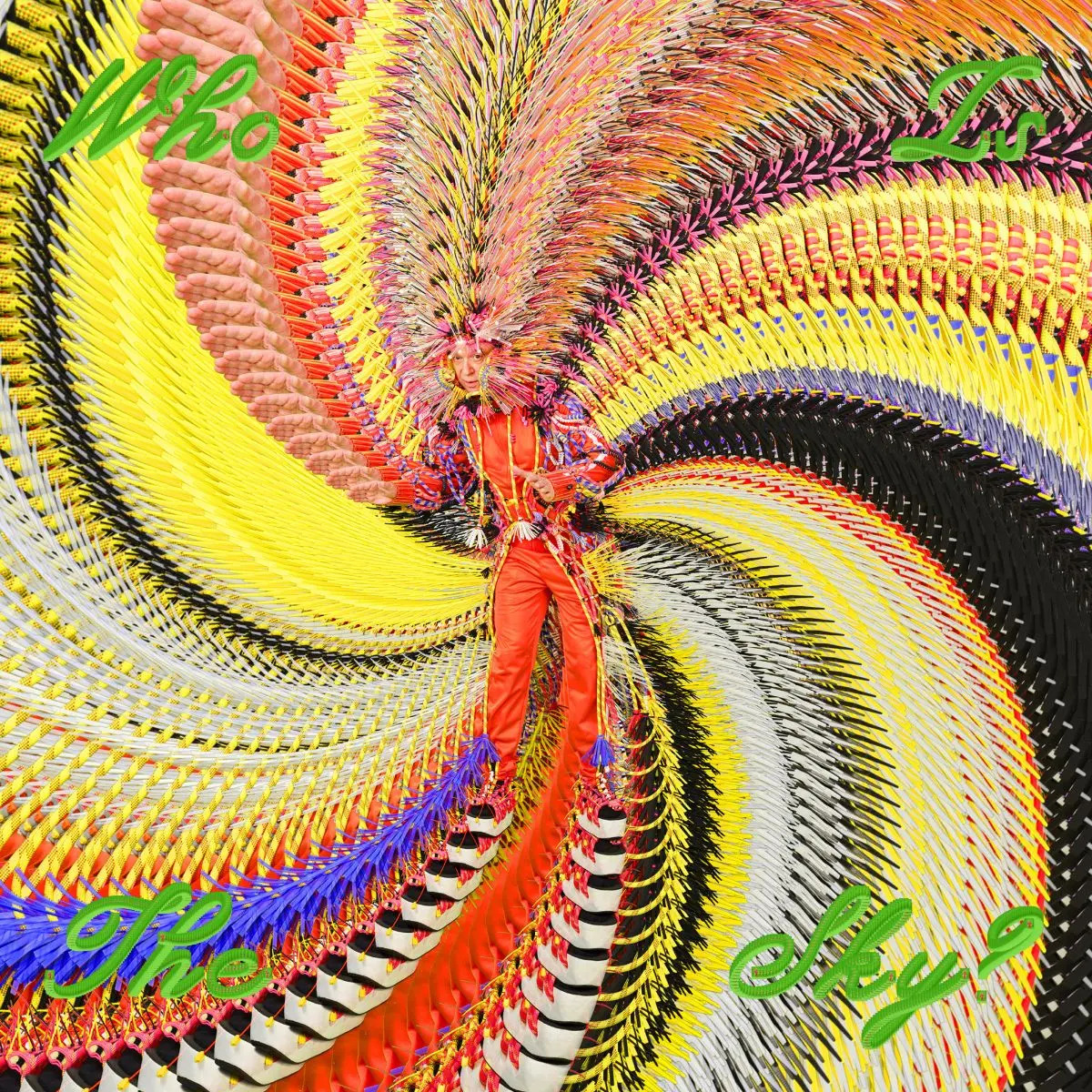 Portada del disco Who Is The Sky? de David Byrne.