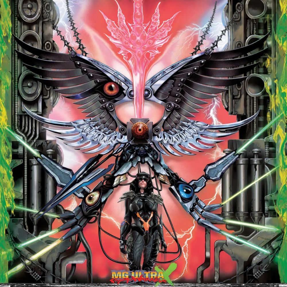 Portada del disco PsychoWarrior: MG Ultra de Machine Girl.