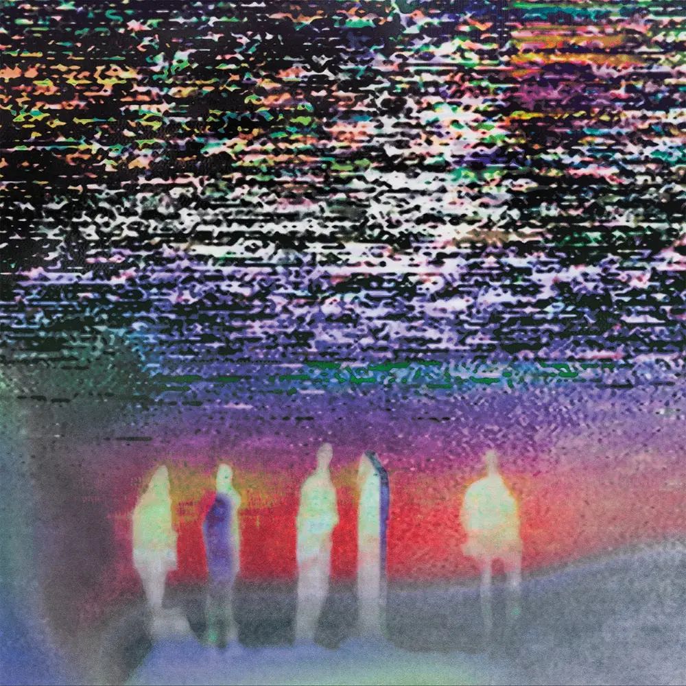 Portada del disco WE WERE JUST HERE de Just Mustard.