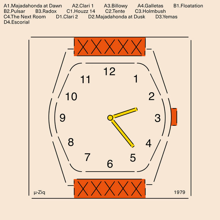 Portada del disco 1979 de µ-Ziq.