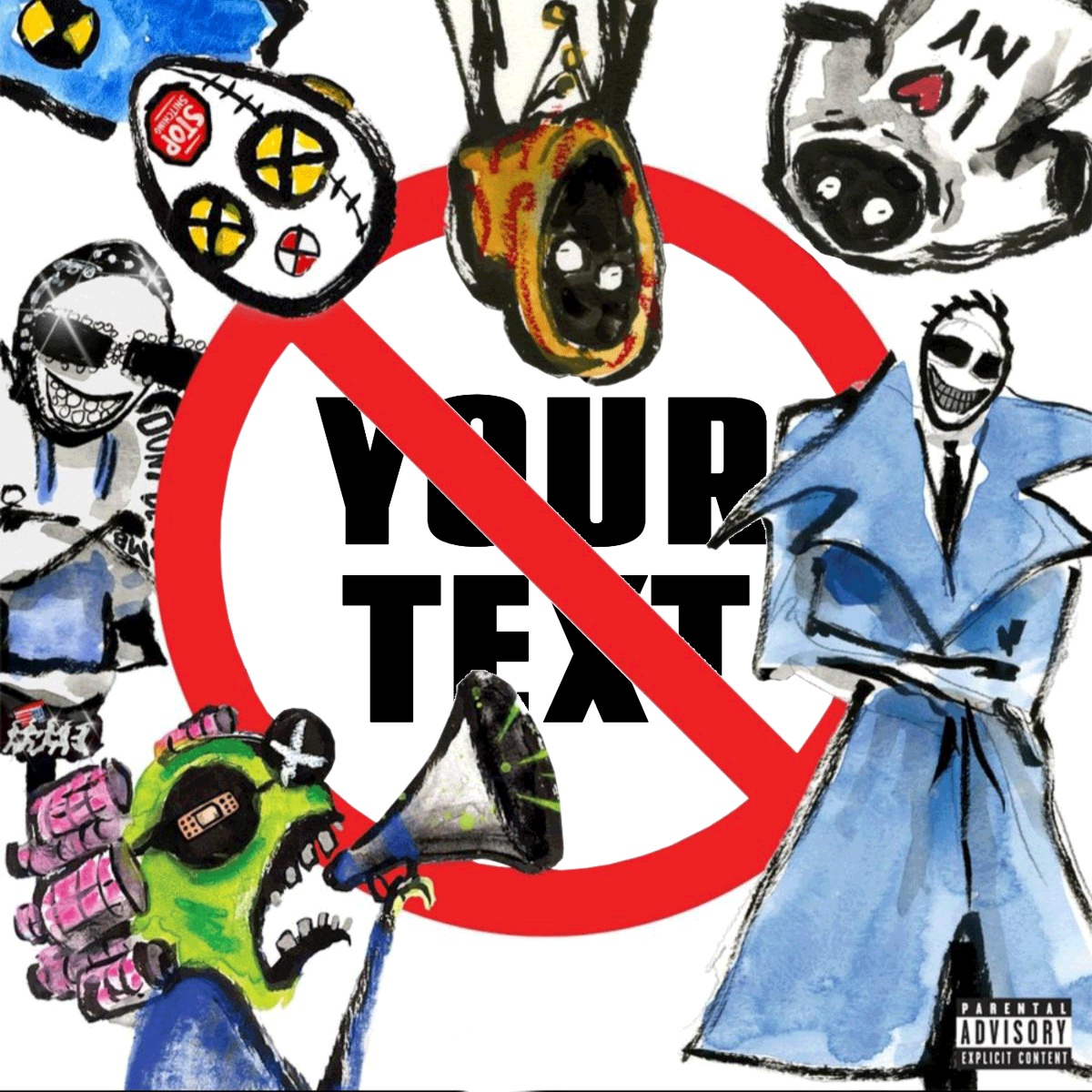 Portada del disco Dont be dumb de A$AP Rocky.