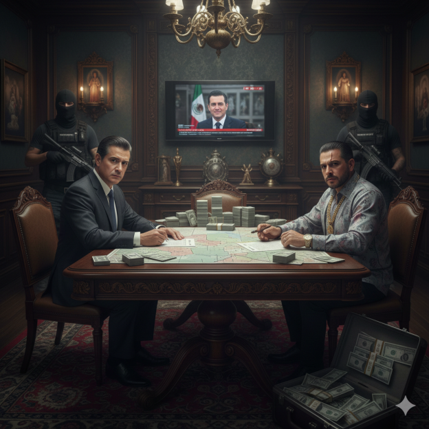 Intervención del crimen organizado en elecciones de México.