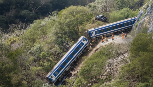 Accidente Tren Interoceánico en Oaxaca.