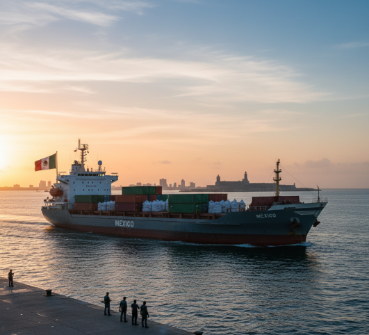 Envío de libros de texto a Cuba desde el gobierno de México