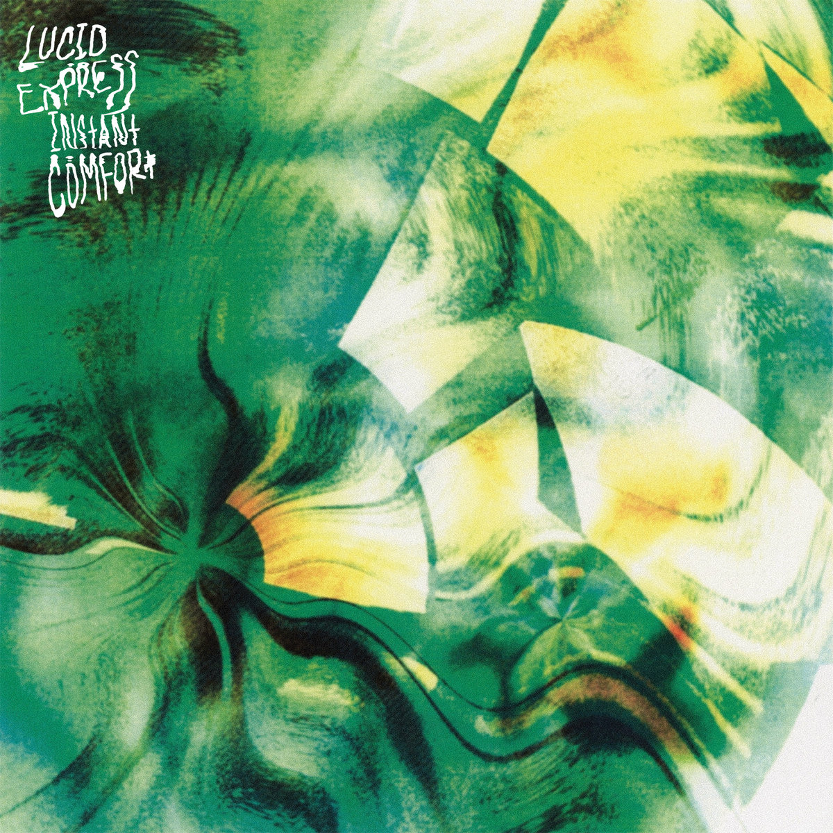 Portada del disco Instant Comfort de Lucid Express.