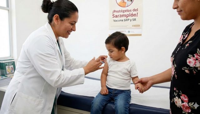 Vacunación contra el sarampión