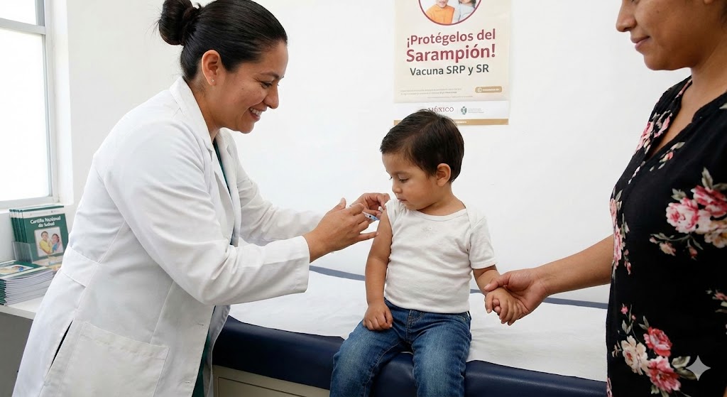 Vacunación contra el sarampión