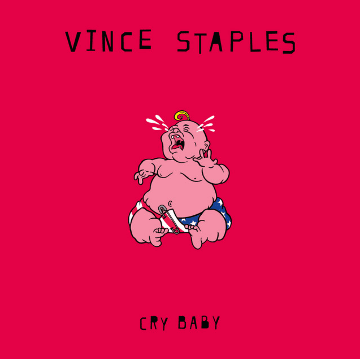 Portada del disco Cry Baby de Vince Staples.