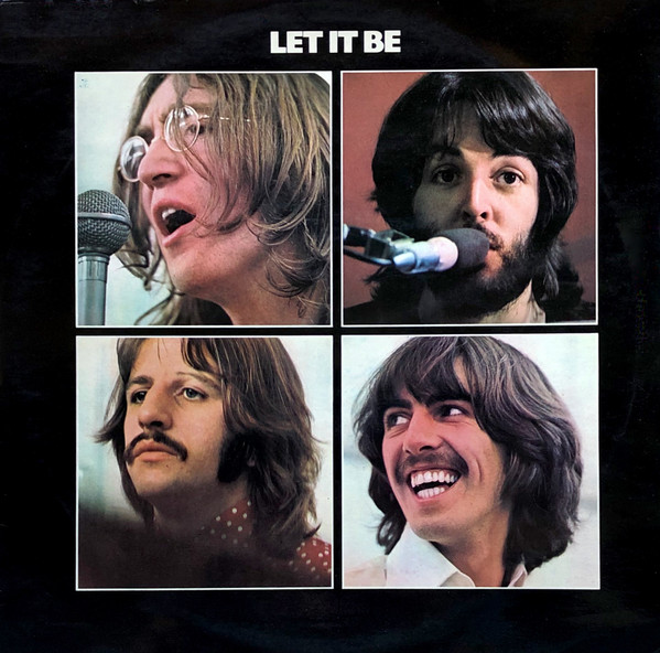 Portada del disco Let it Be de The Beatles.
