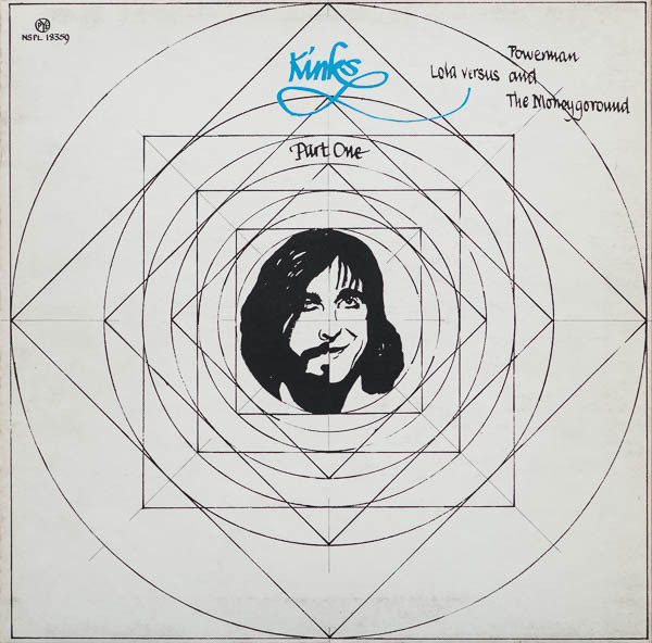 Portada del disco Lola Versus Powerman And The Moneyground de The Kinks.