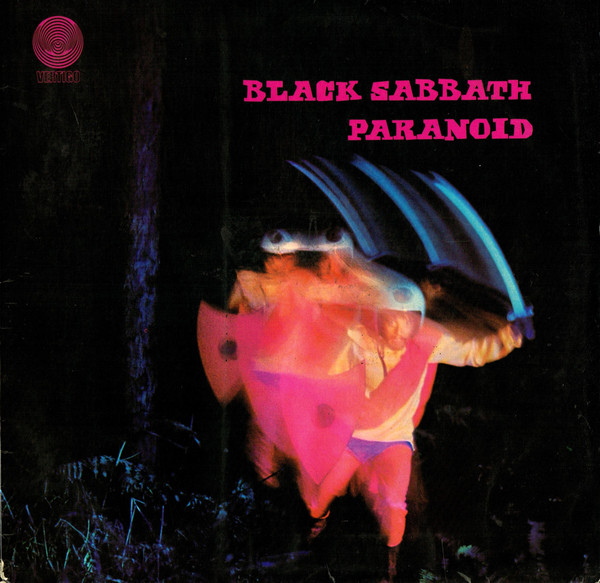 Portada del disco Paranoid de Black Sabbath.