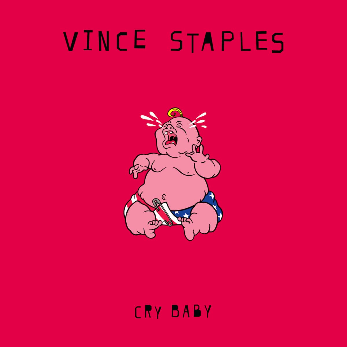 Portada del disco Cry Baby de Vince Staples.
